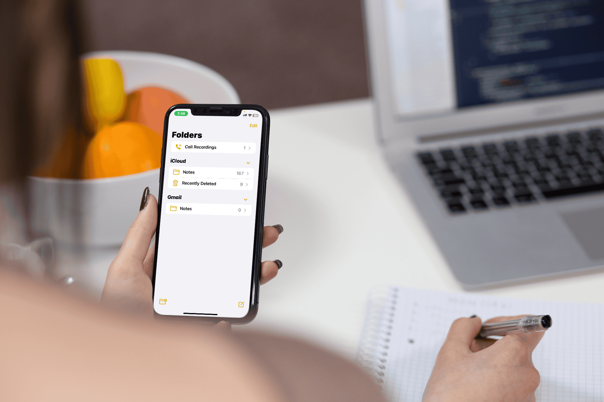 How to Take a Photo in Apple Notes on iPhone and Mac