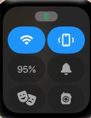 Play Sound on iPhone using control center Apple Watch