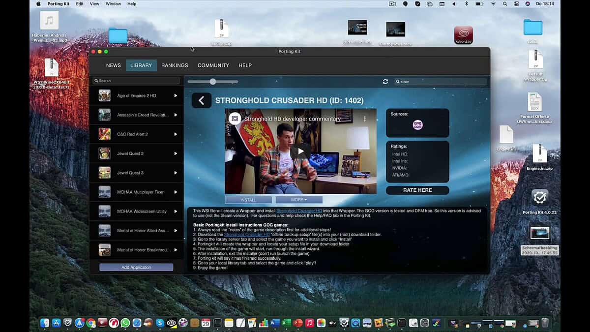 Porting Software 6 Best Wine Software for Mac Users