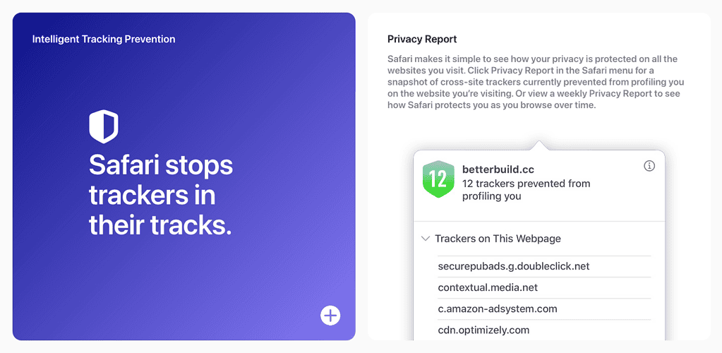 Safari Privacy Features