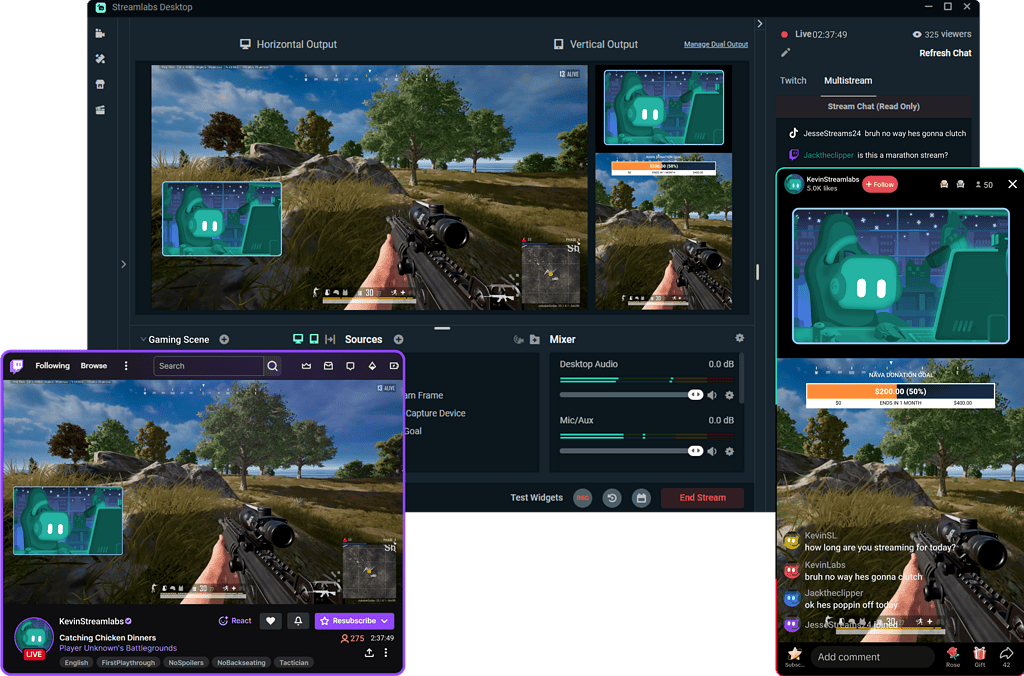 Streamlabs Desktop for Mac and PC
