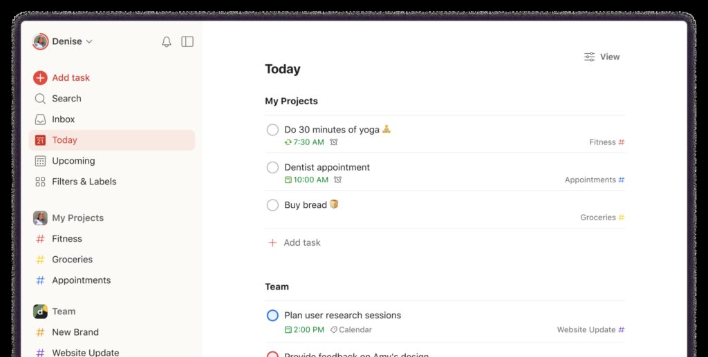 Todoist for Mac