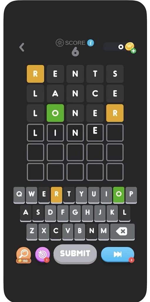 Wordle for iPhone