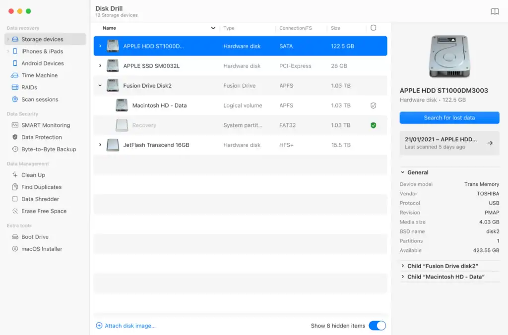 disk drill on mac