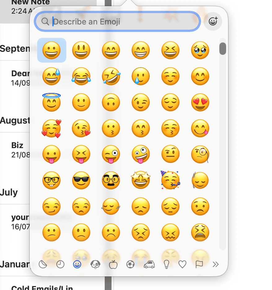 emoji box