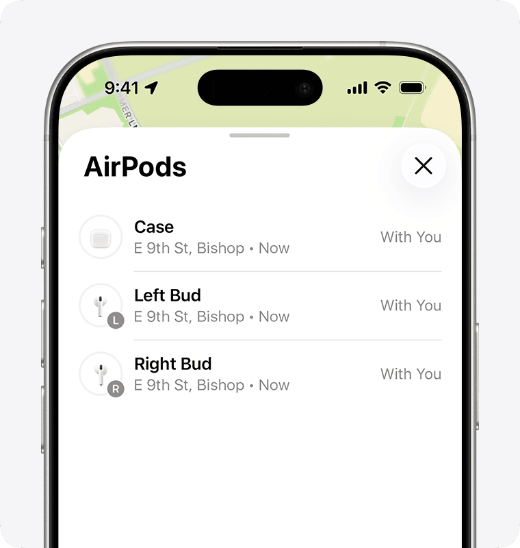 find my airpods