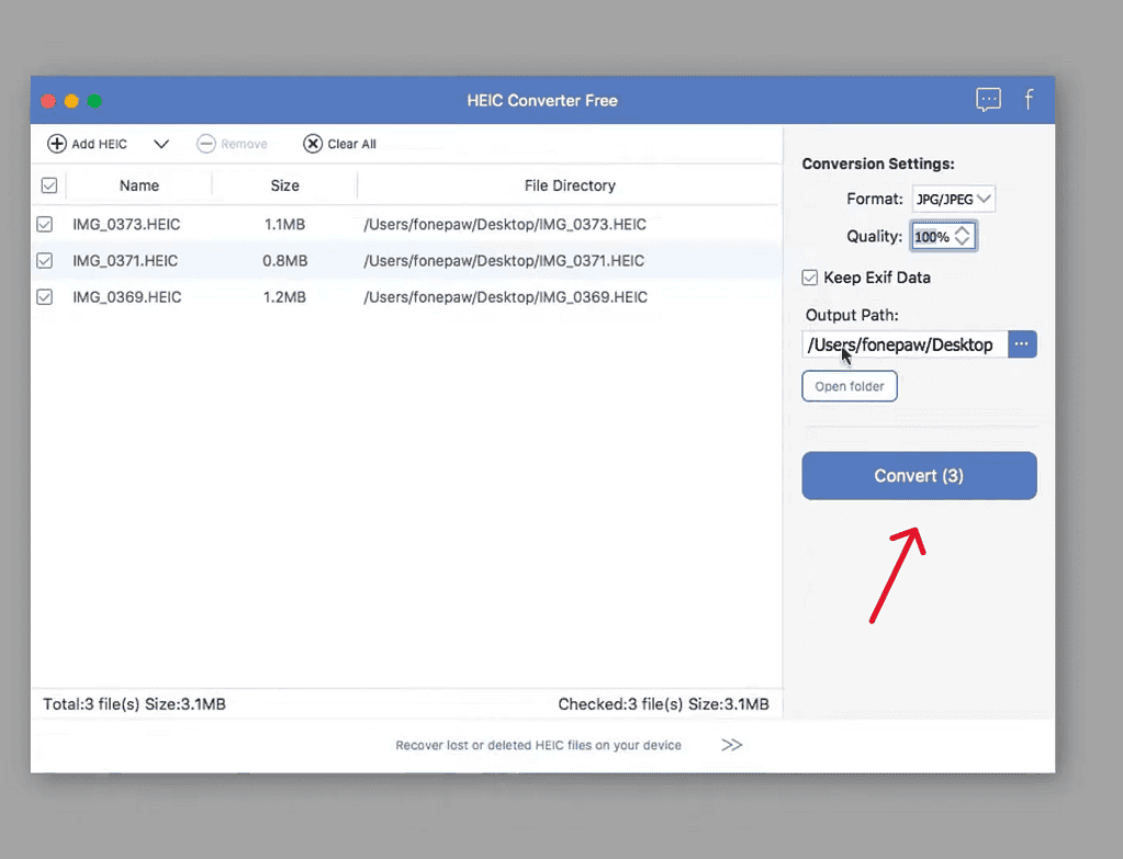 Fonepaw HEIC Converter
