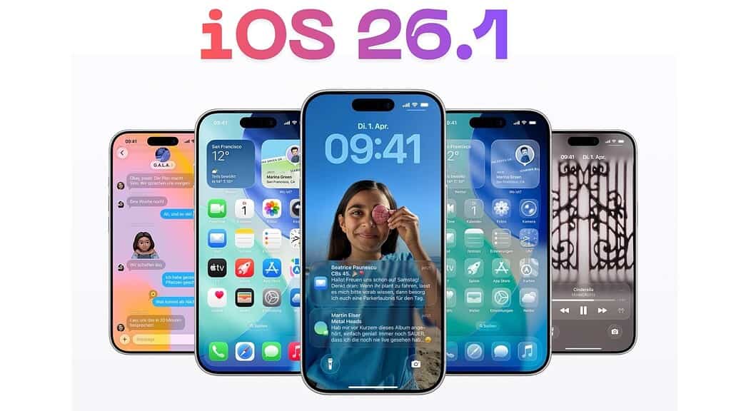 iOS 26.1 featured