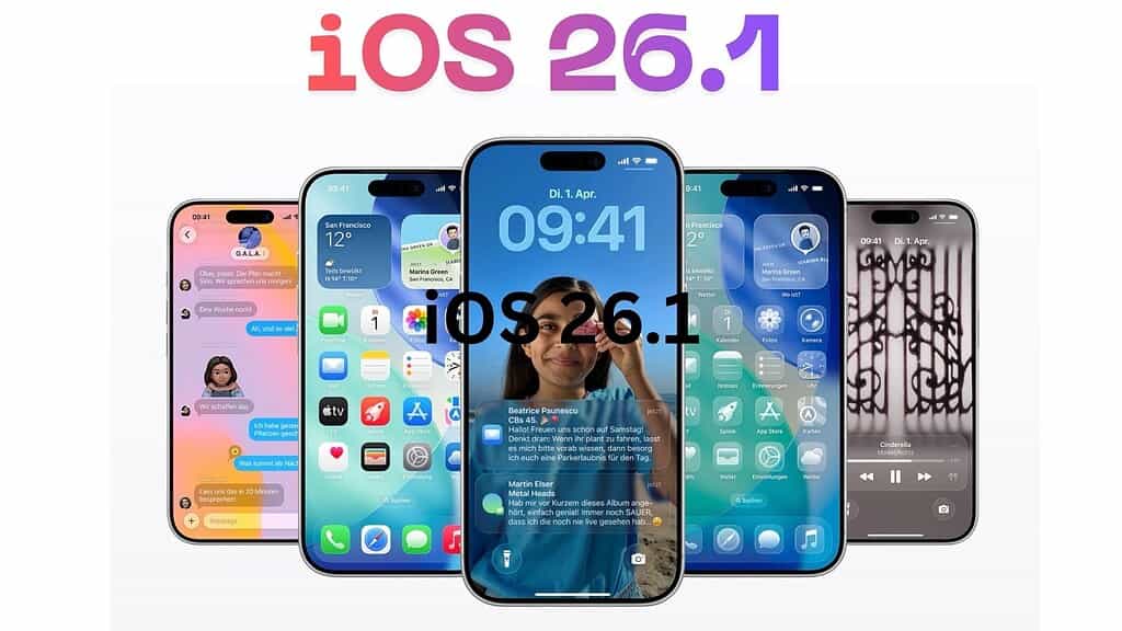 iOS 26.1 bevatte
