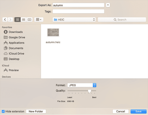 iMobile HEIC converter