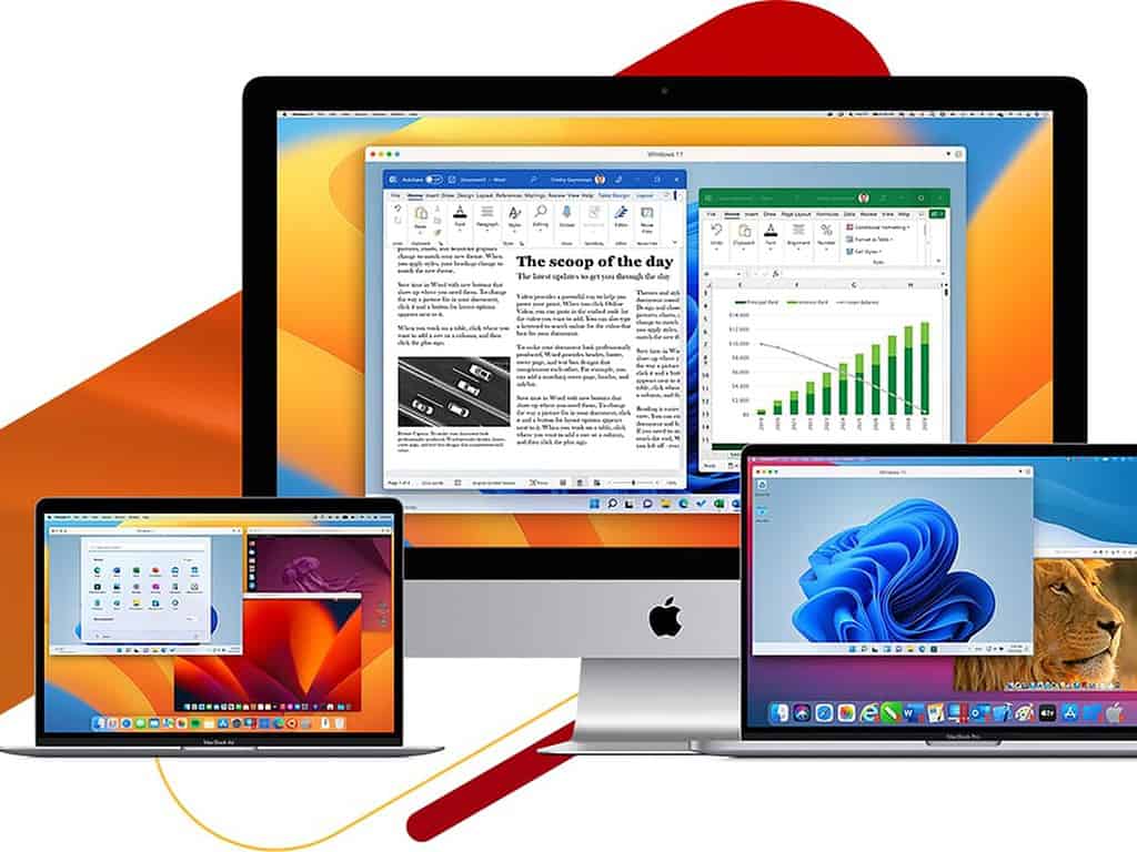 parallels on Apple silicon Mac