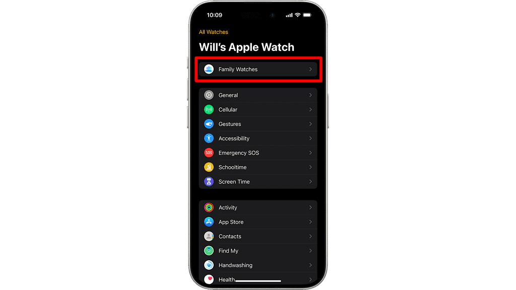 setup family plan apple watch iphone ios
