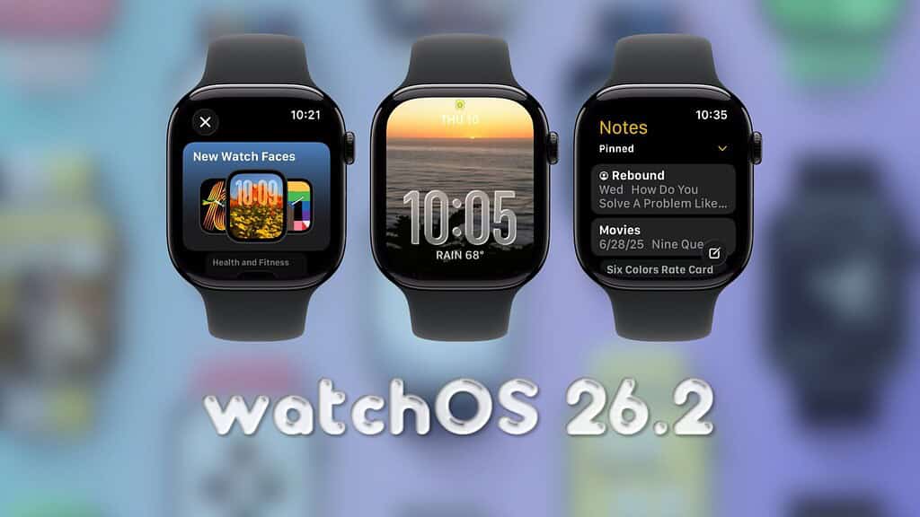 watchOS 26.2 beta now available for developers