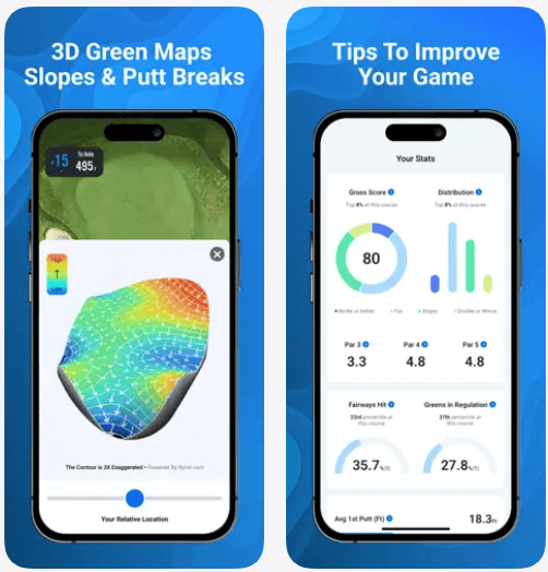 18Birdies interface