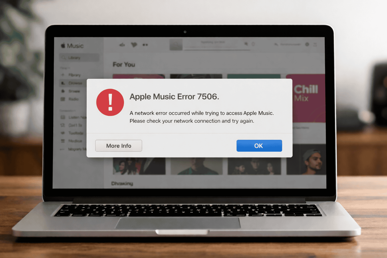 How to Fix “Apple Music Error 7506” on Mac