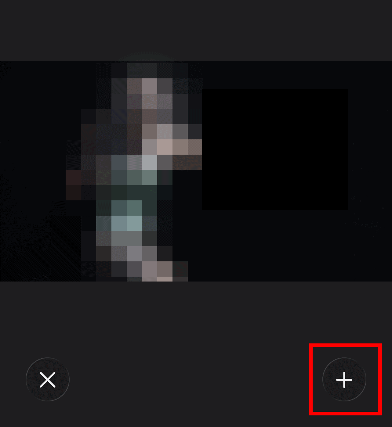 Adding a new sticker from the Photos app