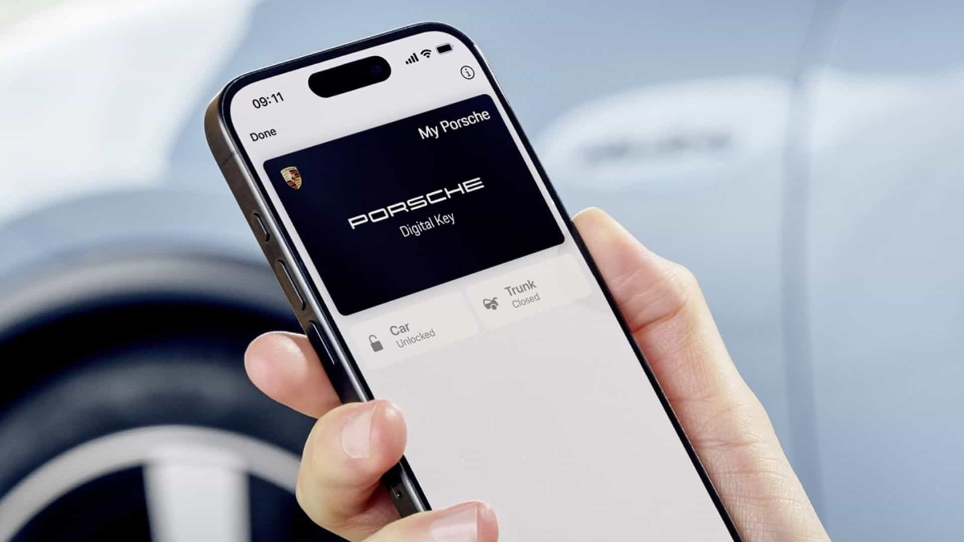 Apple Digital Key Expands as Porsche Activates Support for New EVs