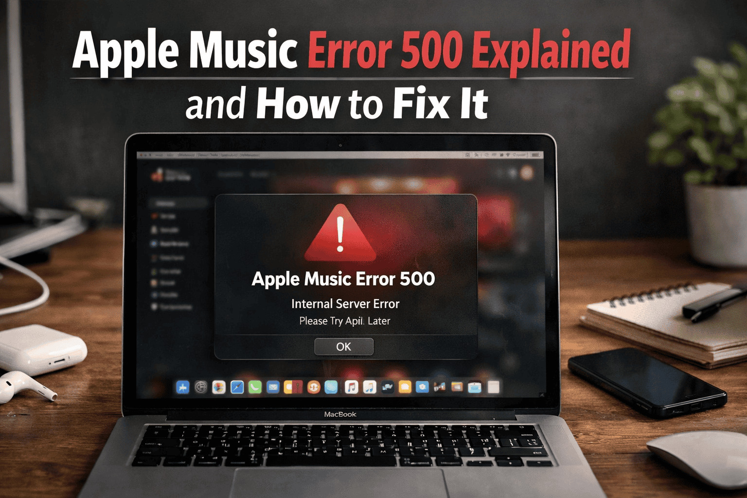 Apple Music Error 500 Explained and How to Fix It