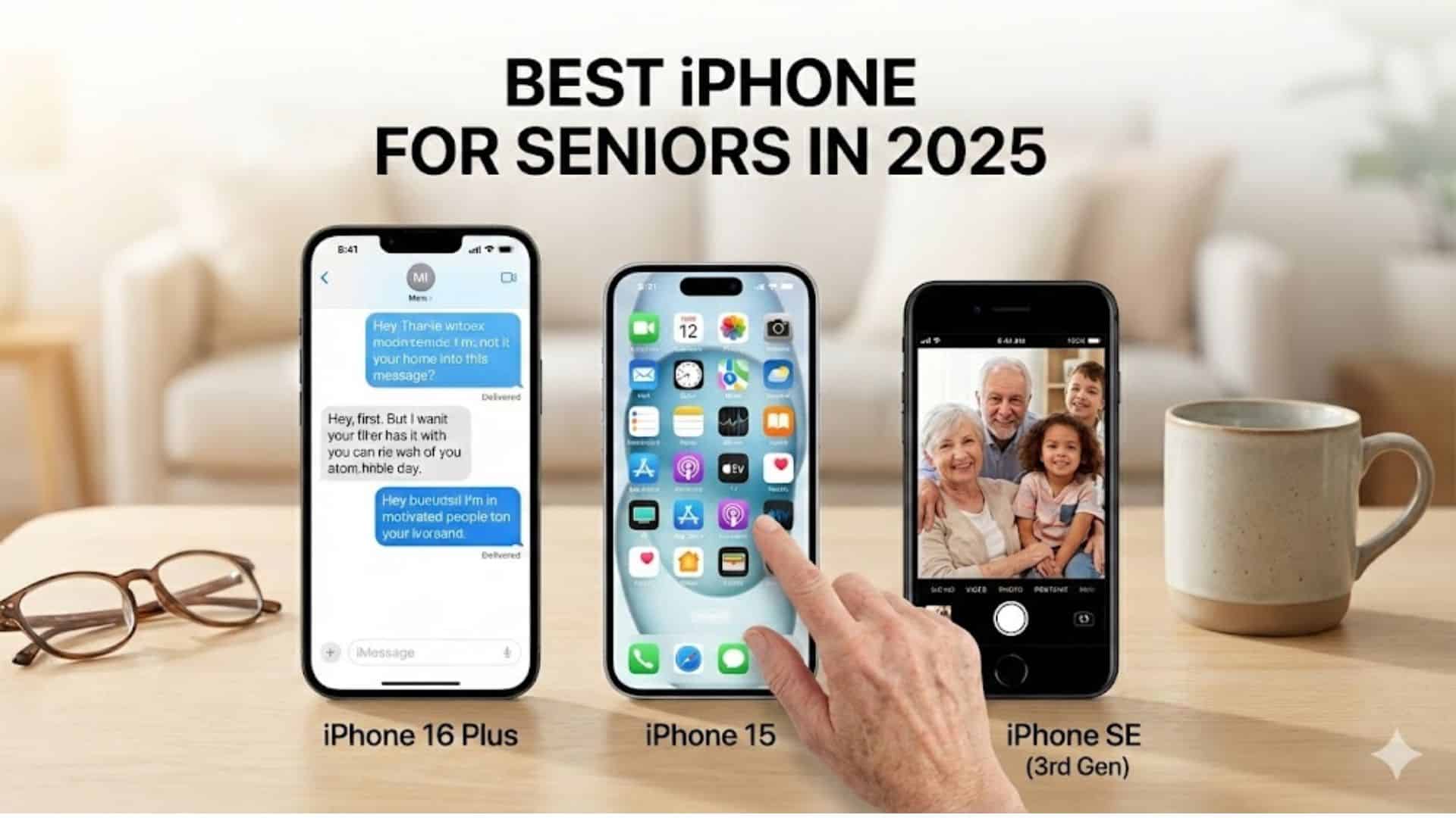 The Best Easy to Use iPhones for Seniors in 2026