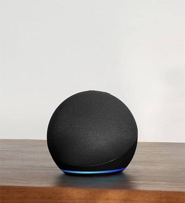 Echo Dot on a table
