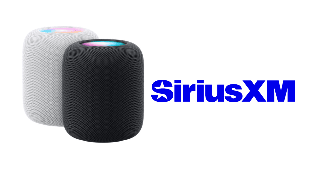 HomePod and SiriusXM