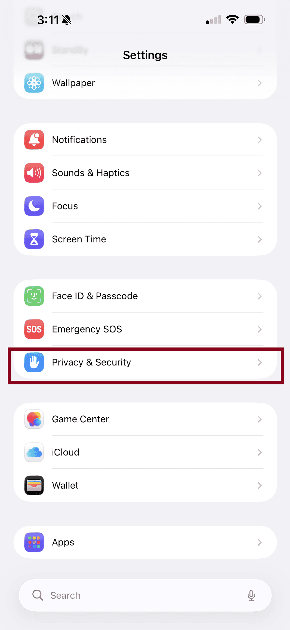 privacy & security