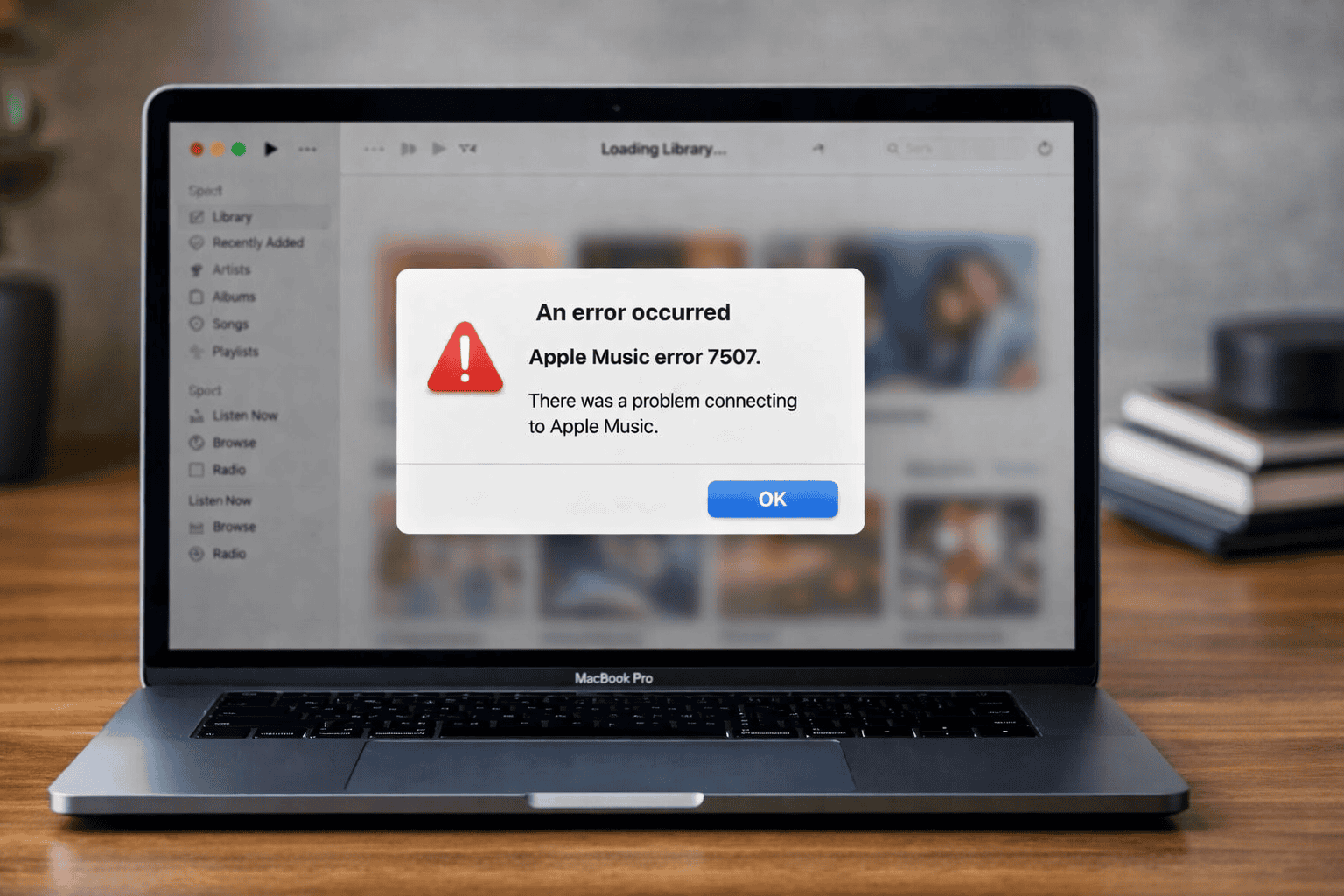 How to Fix “Apple Music Error 7507” on macOS