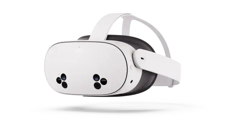 Meta Quest 3S side view