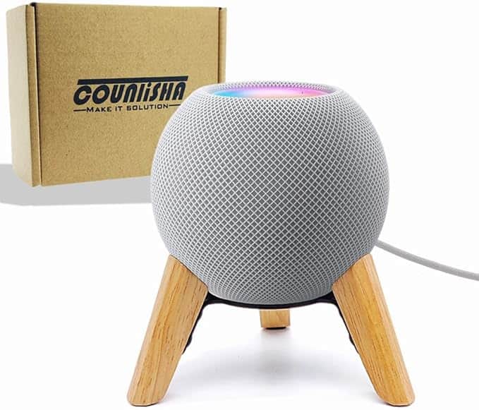 Real Wood Stand for Homepod Mini
