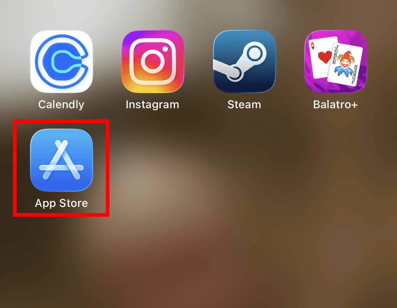 The App Store icon on the iPhone
