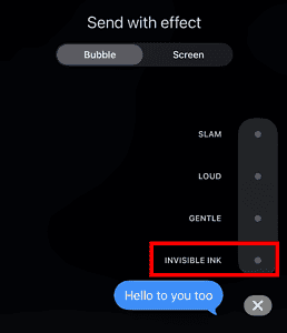 Hidden Message Ink How to Send Secret Messages with Invisible Ink on iMessage