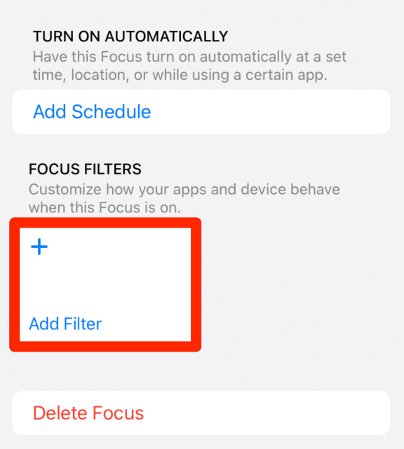 add filter