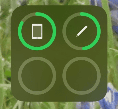 apple pencil charging symbol