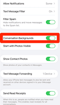 Does Changing Your iMessage Backgrounds Change It for Everyone?