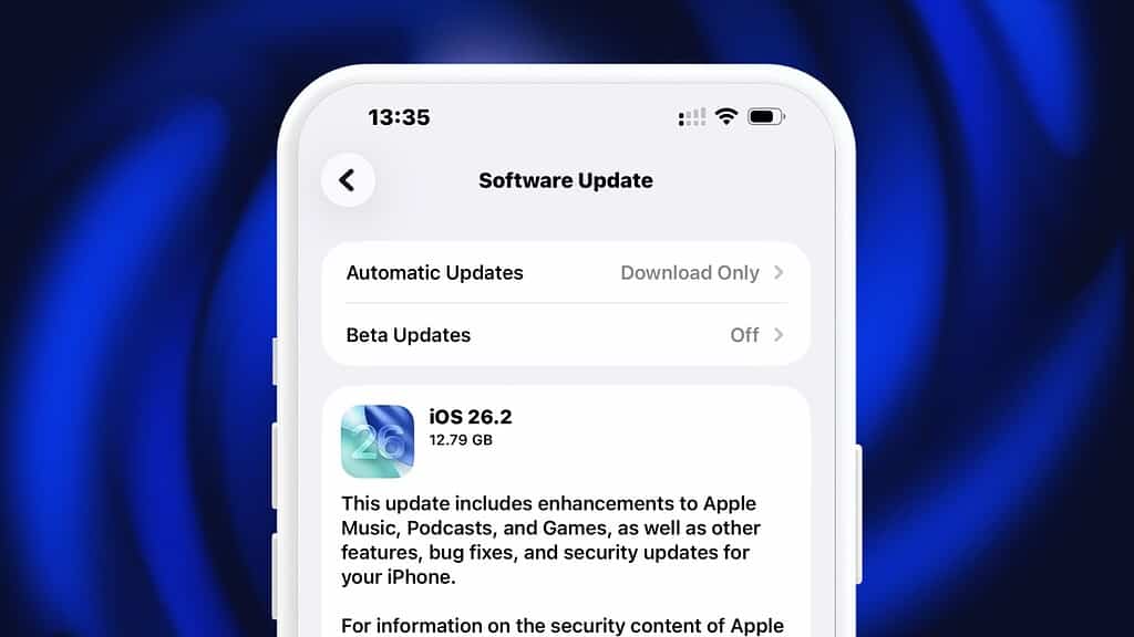 iOS 26.2 Shows a Huge Download Size for Some Users, and They Are Not Happy