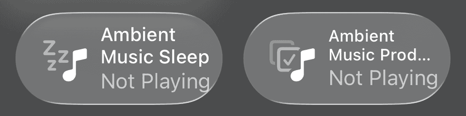 iOS iPadOS Apple Music Ambient