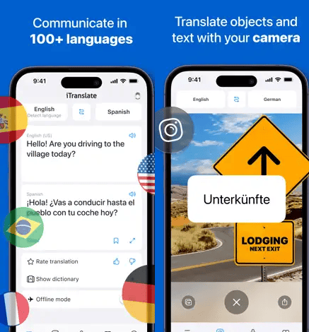 iTranslate app