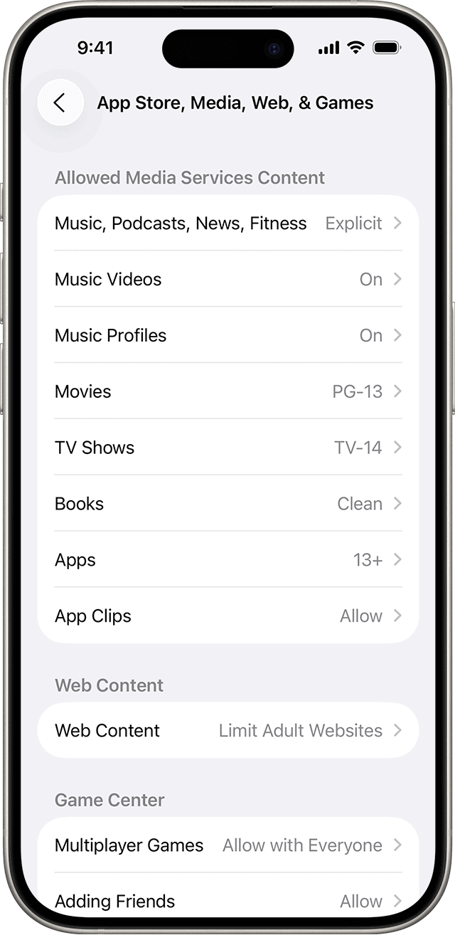 app limit in family sharing