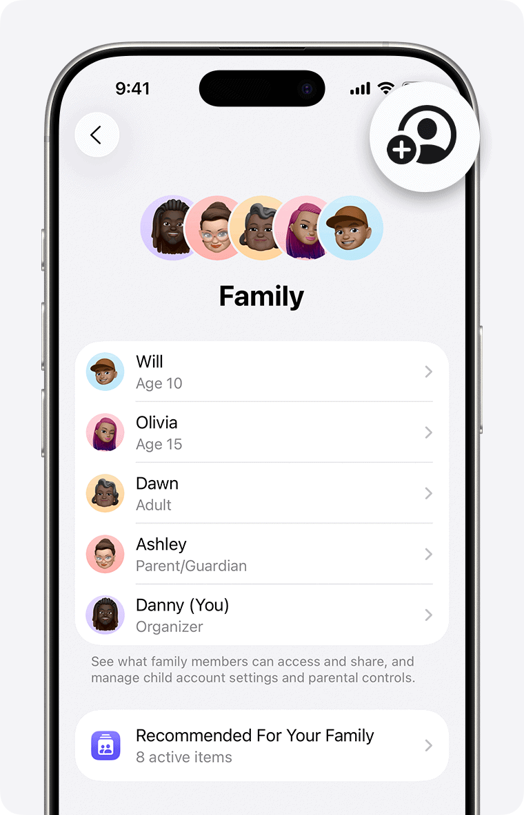 family sharing role