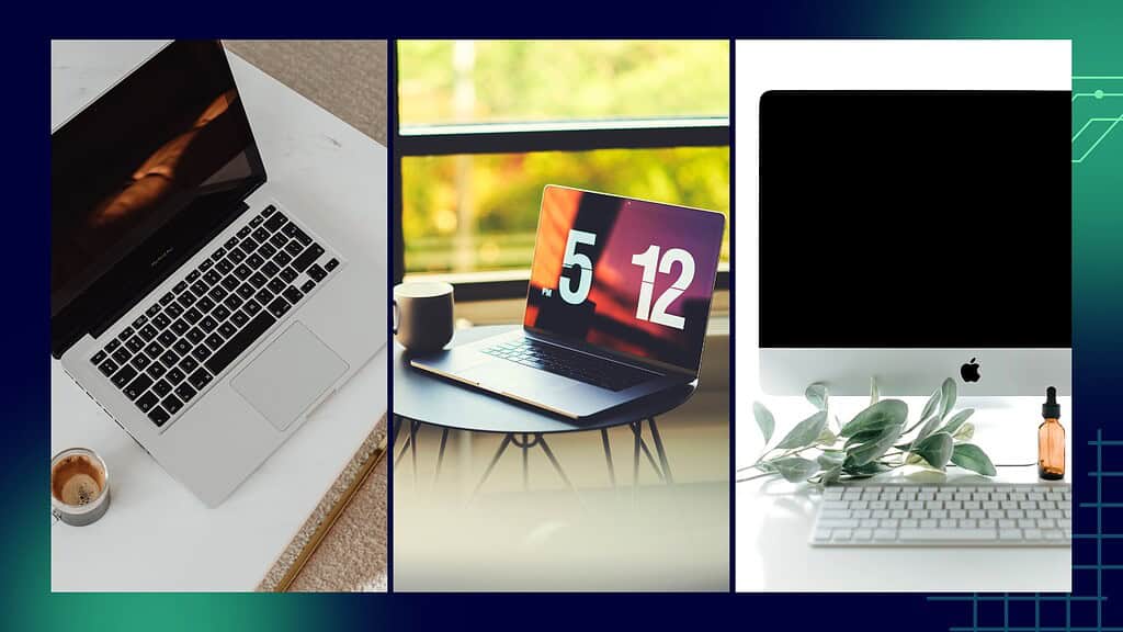 macbook air macbook pro imac