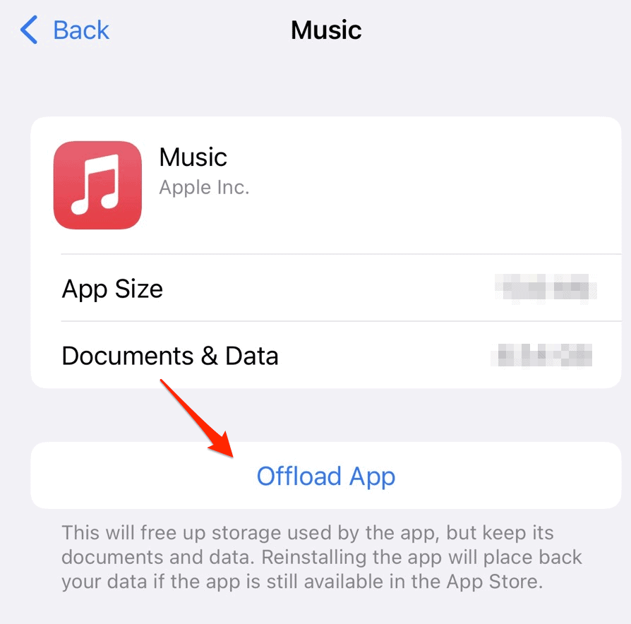 offload app