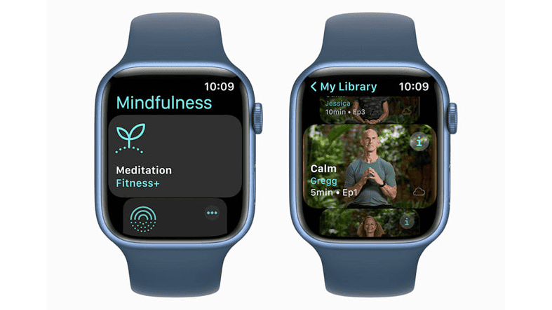 Apple Watch mindfulness app