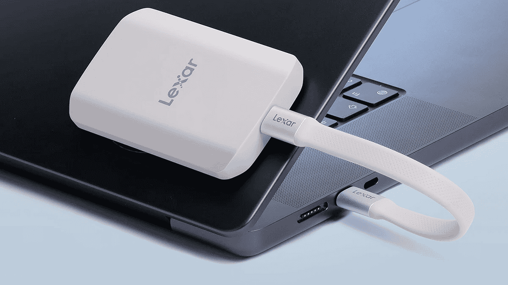 Lexar ES5 magnetic external SSD for Mac