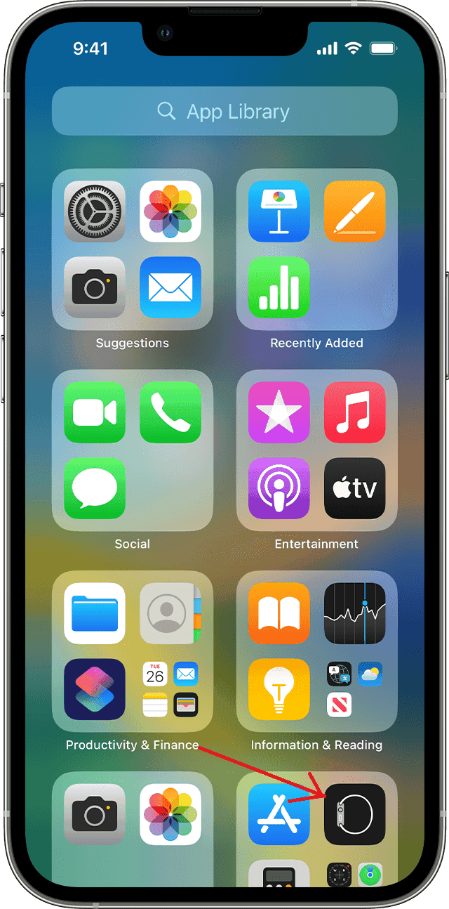 Open Apple Watch