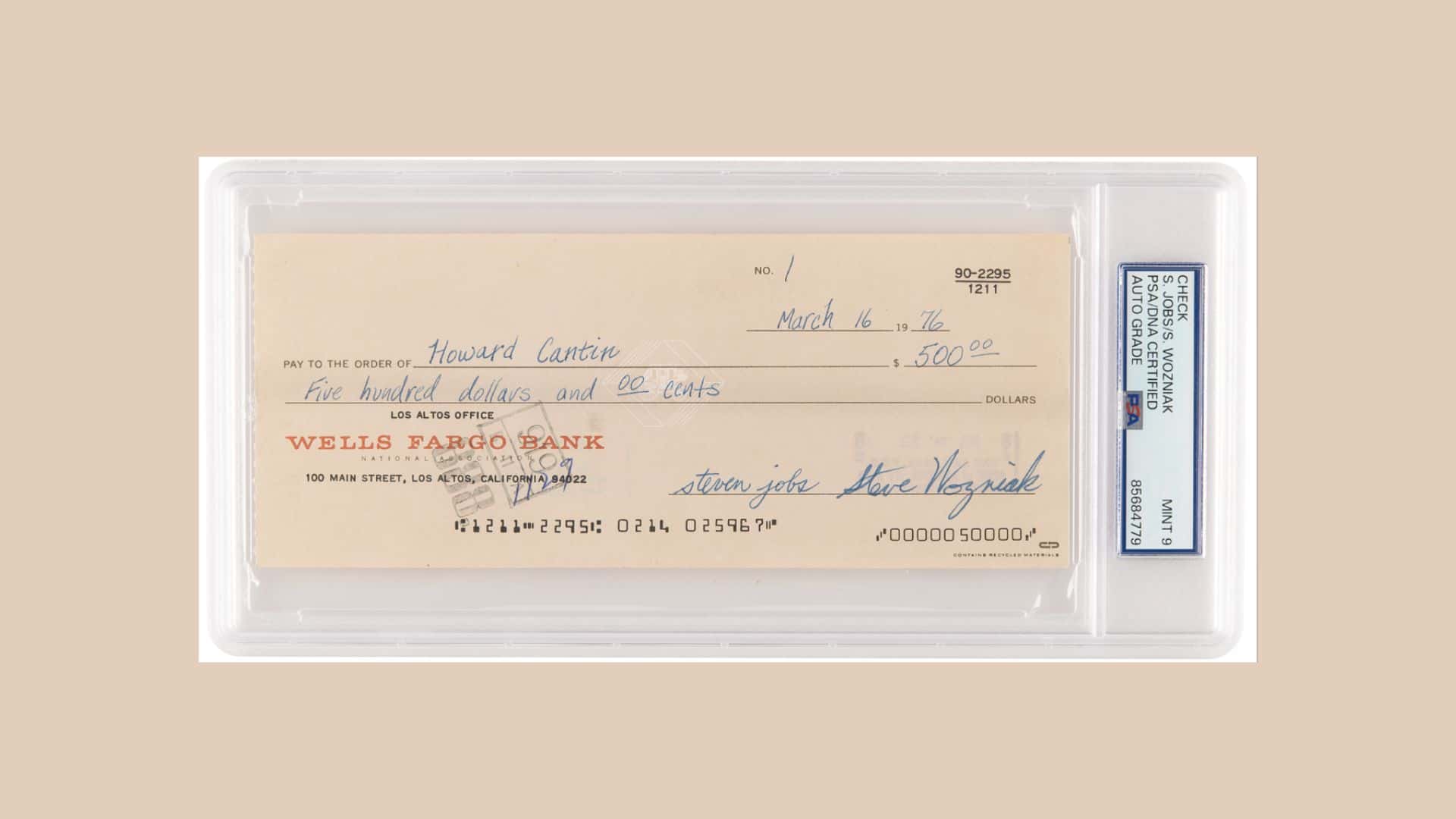 Steve Jobs Apple Auction Crosses $5 Million on Just Two Rare Items