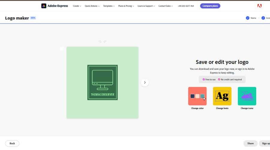 adobe express logos