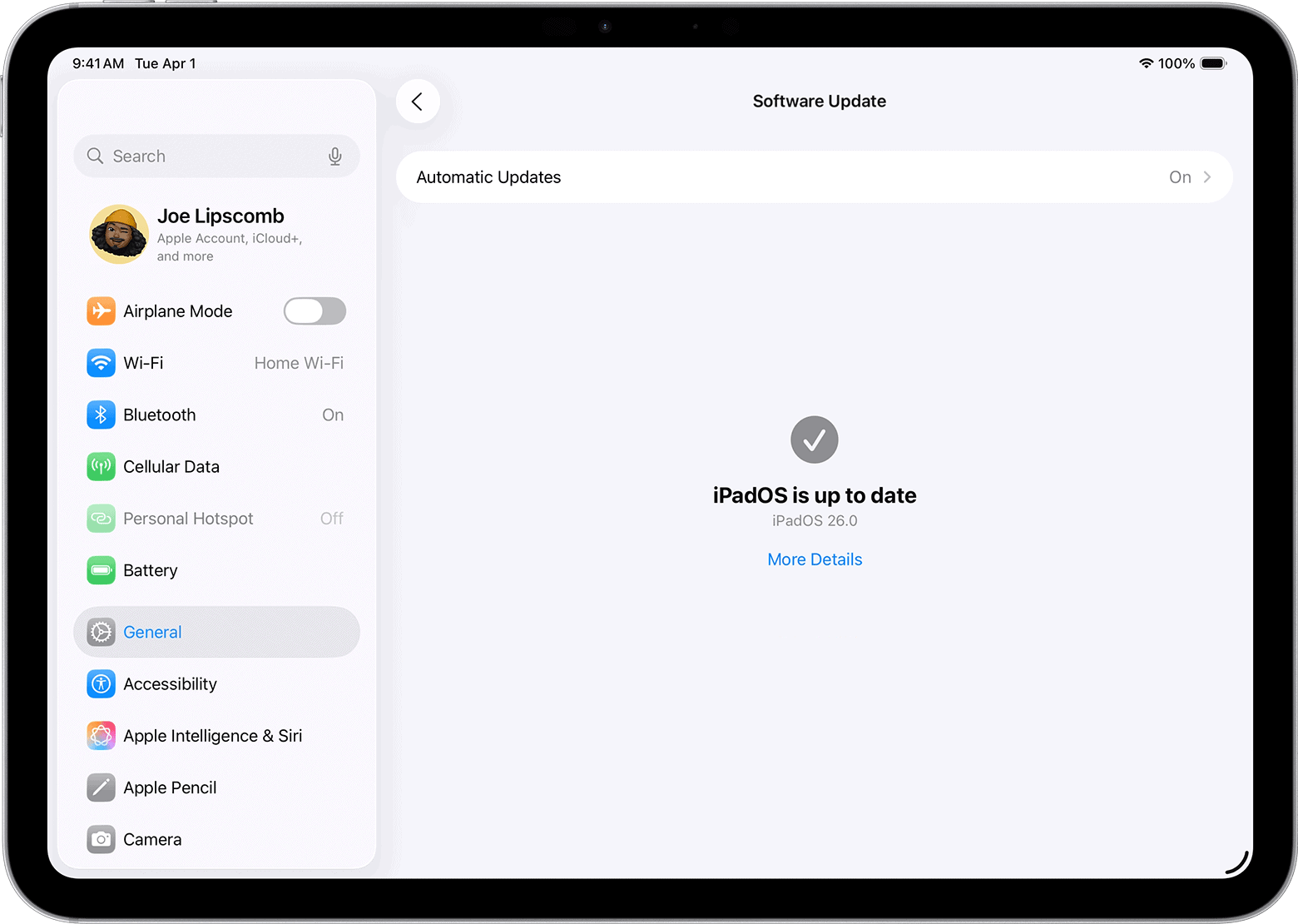 latest ipad ios version