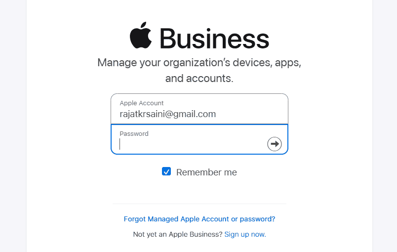 Apple Business Manager