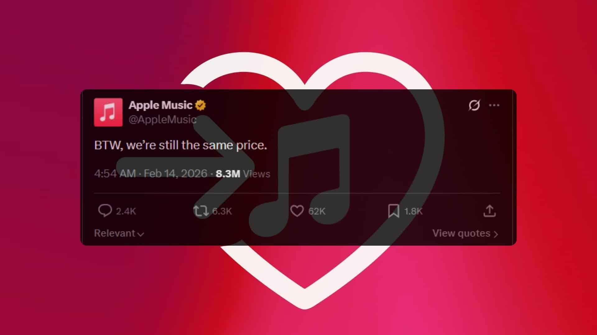 Apple Music Trolls Spotify Over Price Hike, Promotes 3 Month Free Trial