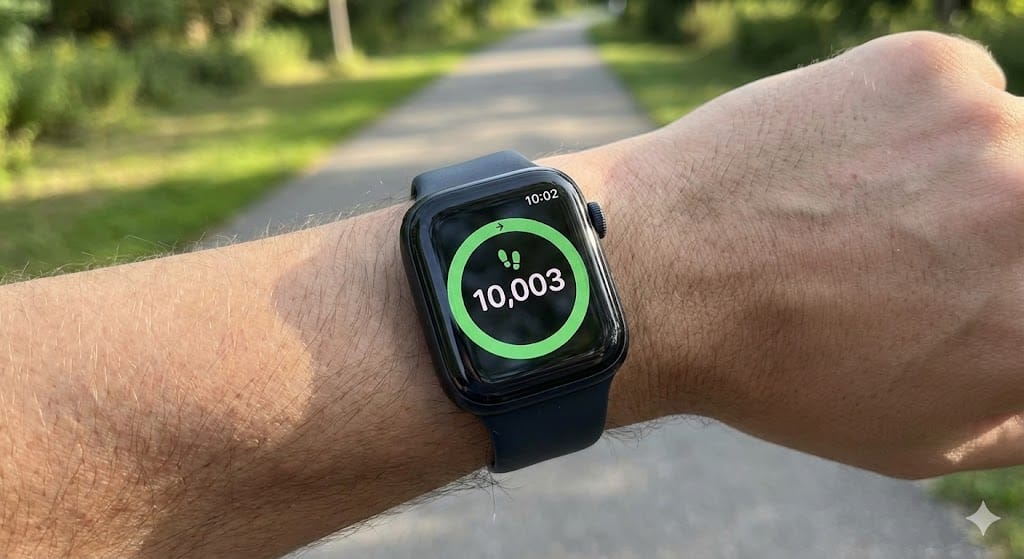 Apple Watch step counting